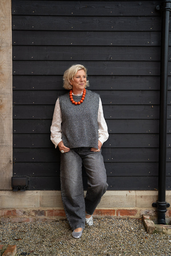 Sparkle Barrel Jeans