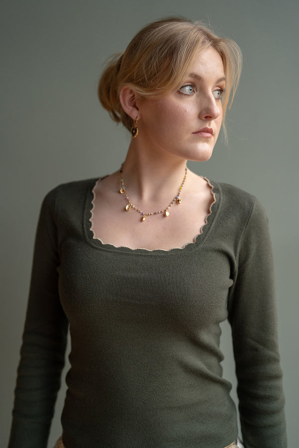 The Charmwell Collection: Small Gold Charm Necklace