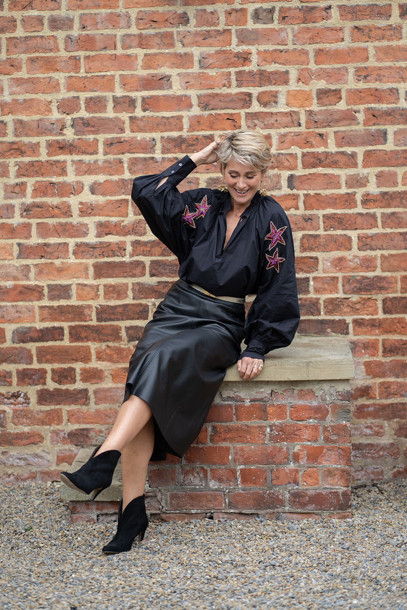 Saffy Blouse (Black)