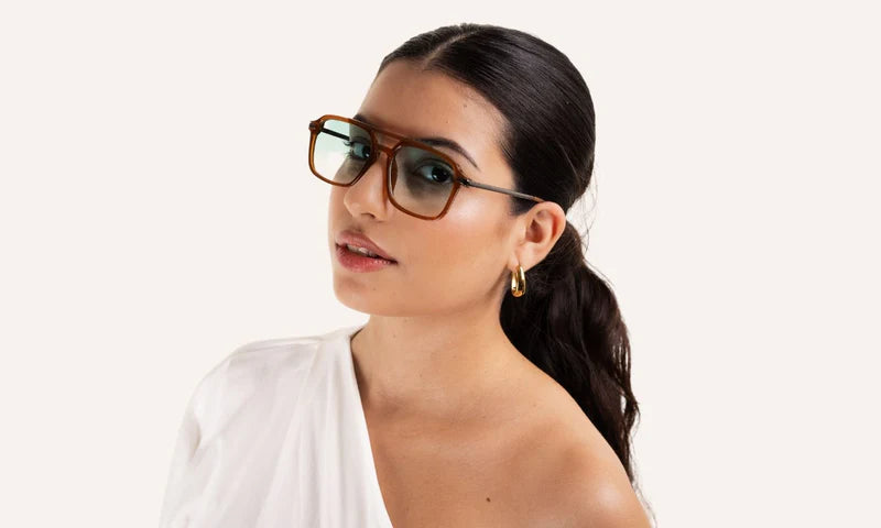 Charly Therapy Hector Sunglasses (Brown)