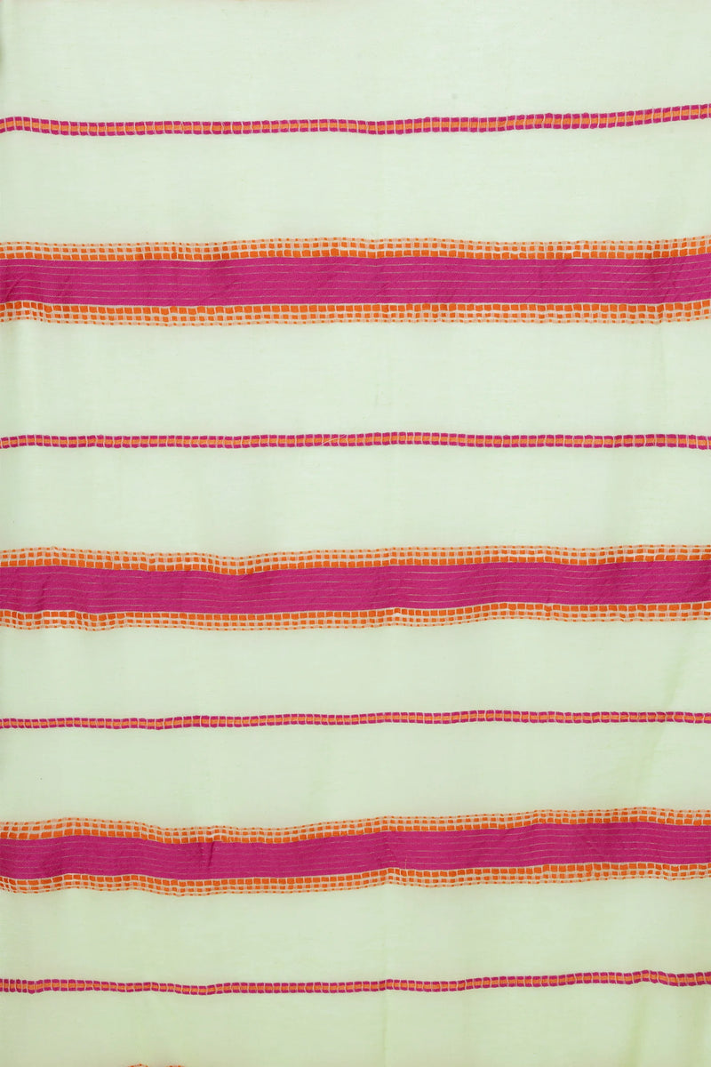Dr Bloom Stripe Scarf (green)