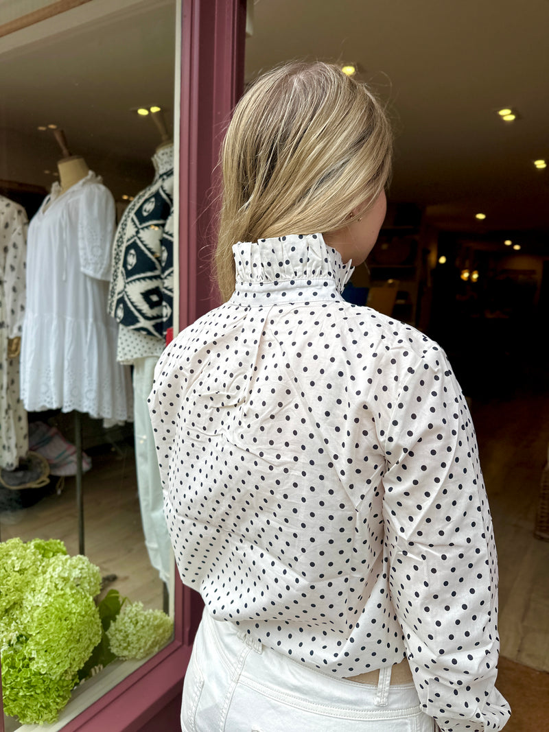 Penny Polka Dot Blouse