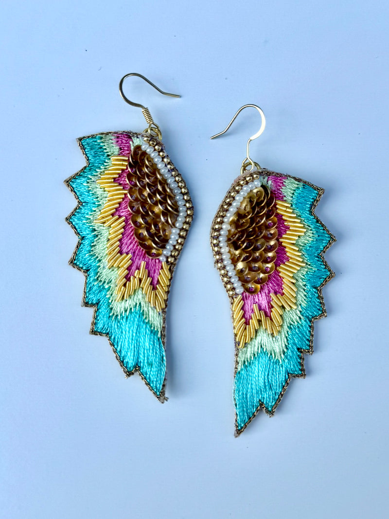 Nahua Magda Earrings (Bright colours)
