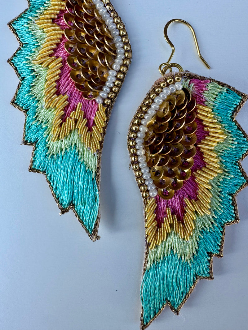 Nahua Magda Earrings (Bright colours)