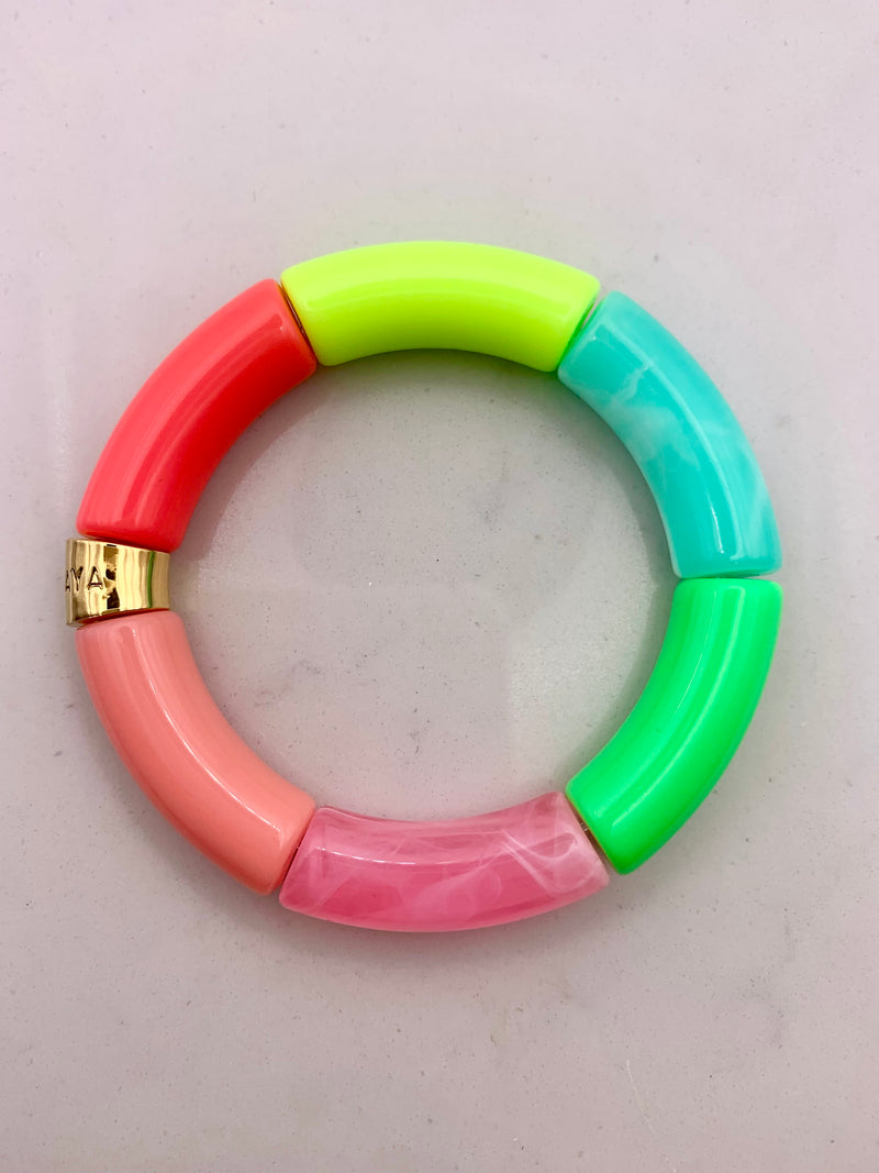 Parabaya Resin Bangles (Watermelon)