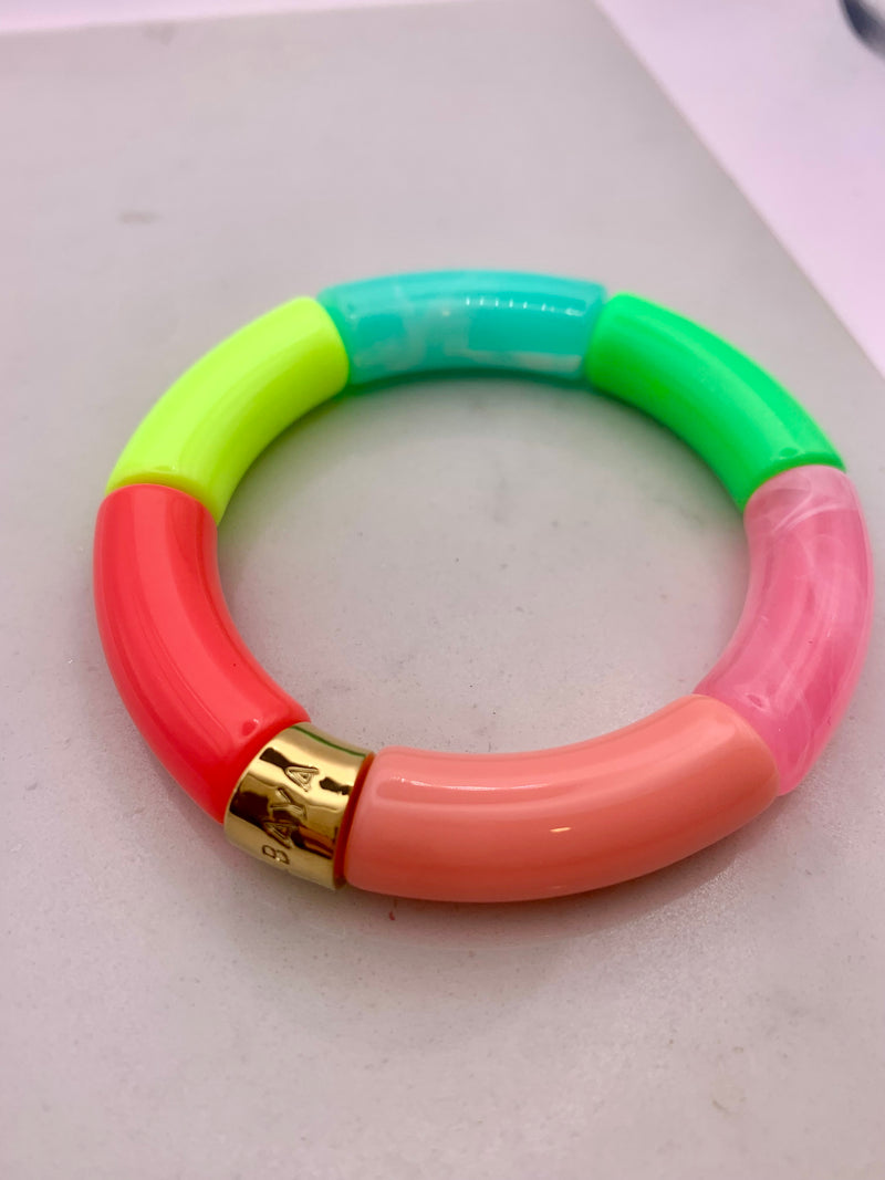 Parabaya Resin Bangles (Watermelon)