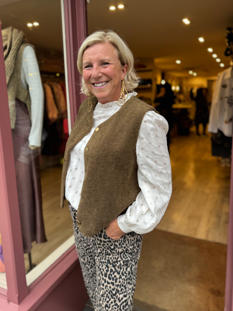 Tilly Gilet (Khaki)