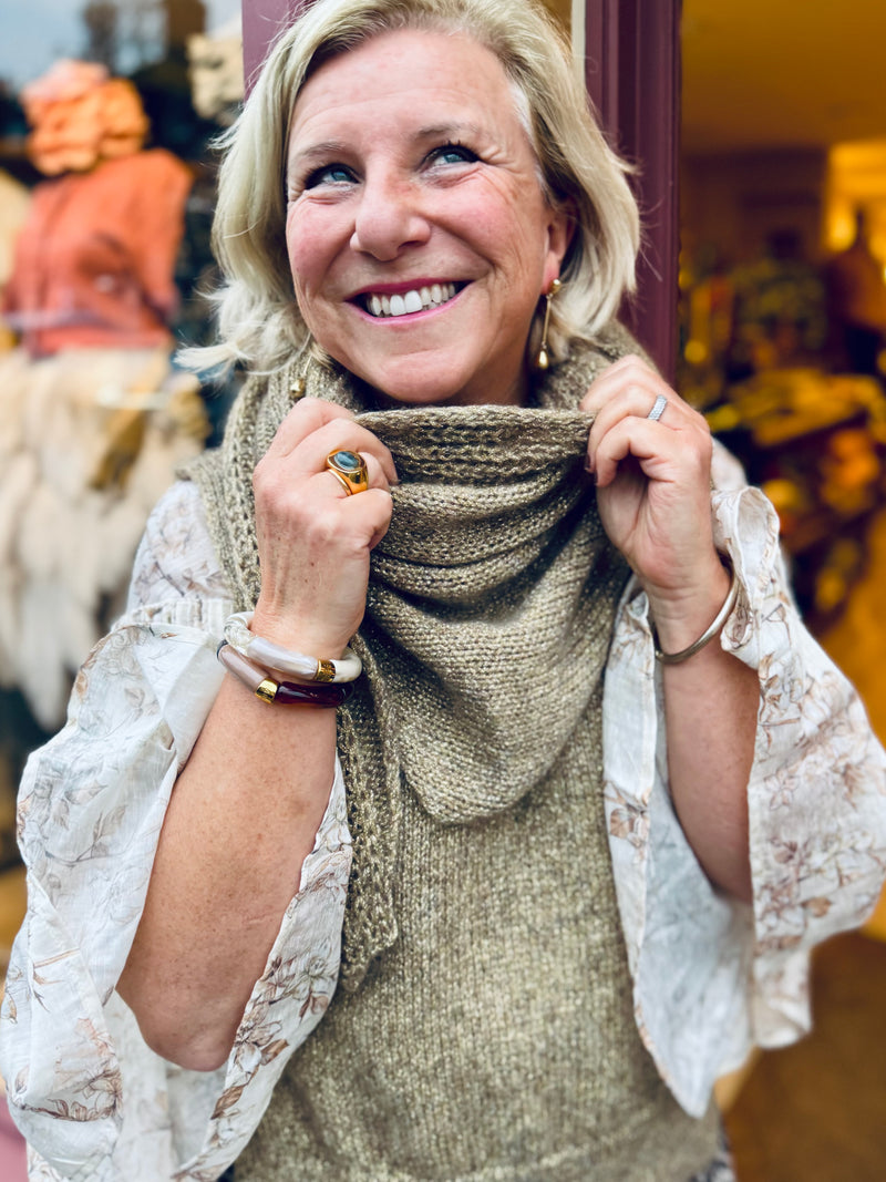 Maison Anje Brandy Scarf (gold)