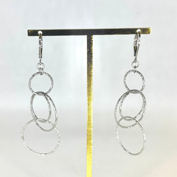 Cheltenham Collection : Silver Buck earrings