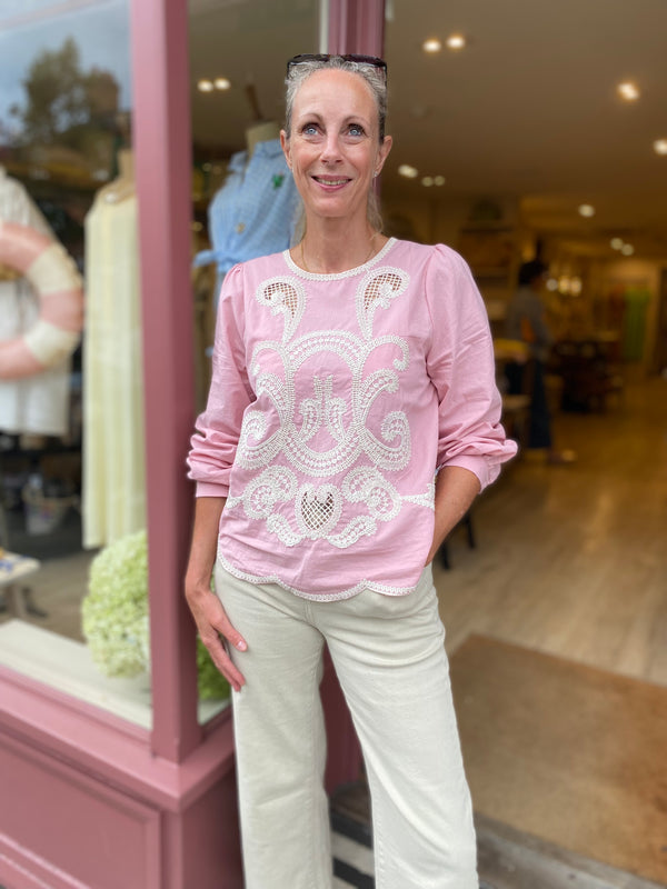Hettie blouse (pink)
