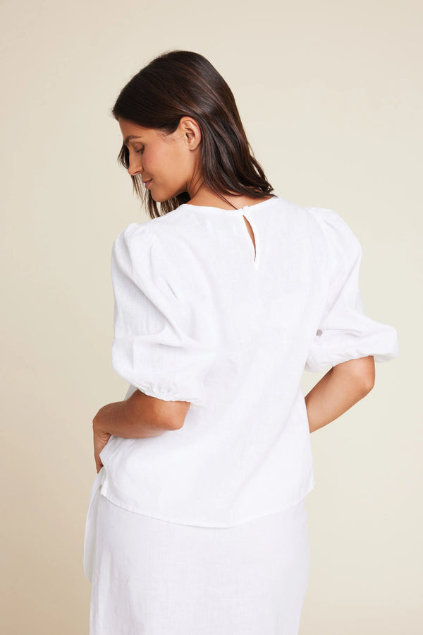 Line of Oslo Isabel Top (white)