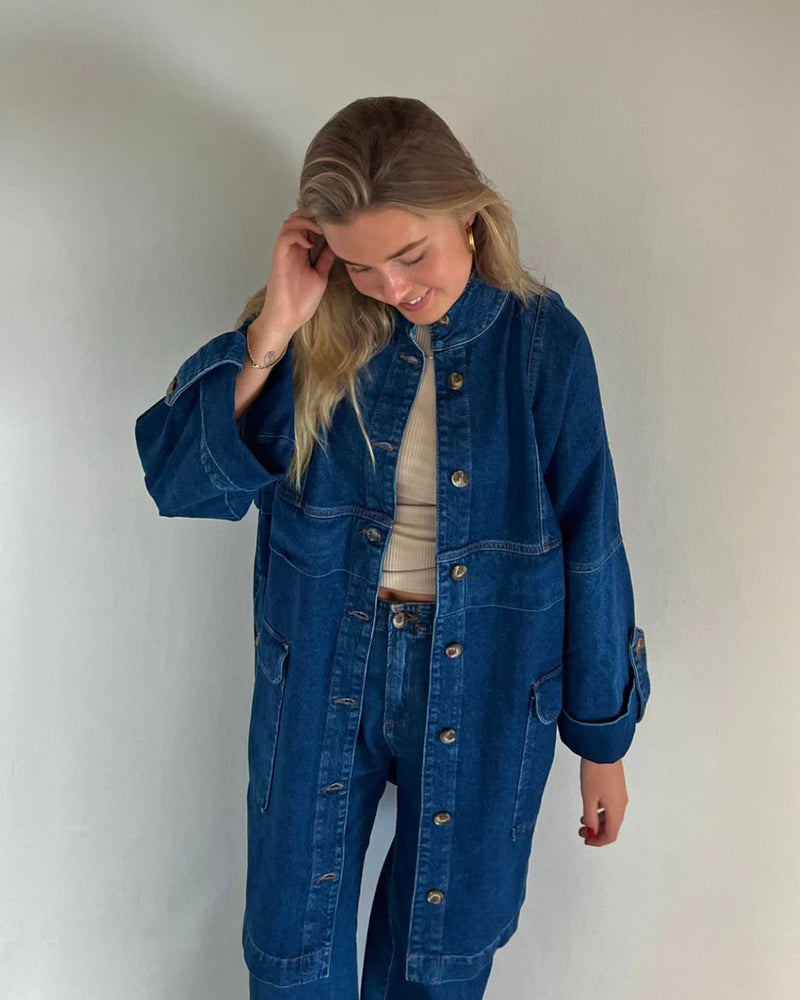 La Rouge Louise (LONG) Denim Jacket