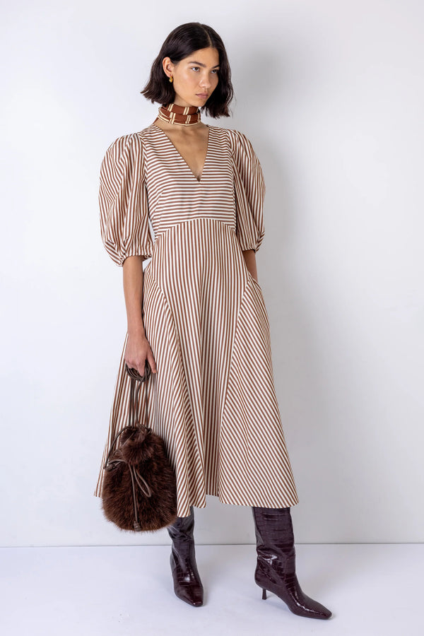 Vi.ve.re Mila stripe dress