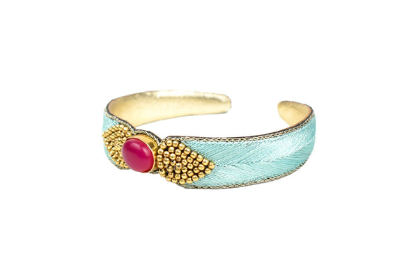 Nahua Braha bangle (turquoise)