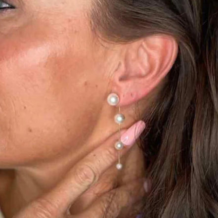Dropps by Szhirley Pearlfection Earrings