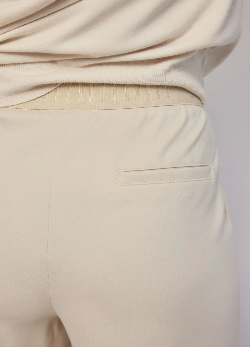 Summum Woman Punto Milano Trousers (Ivory)
