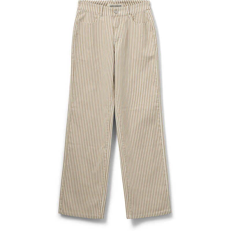 Sofie Schnoor camel stripe trousers