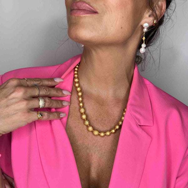 Dropps by Szhirley Stardust necklace