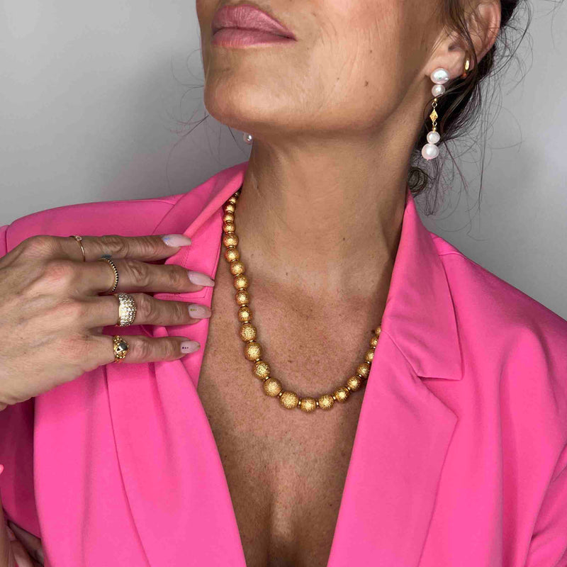 Dropps by Szhirley Stardust necklace