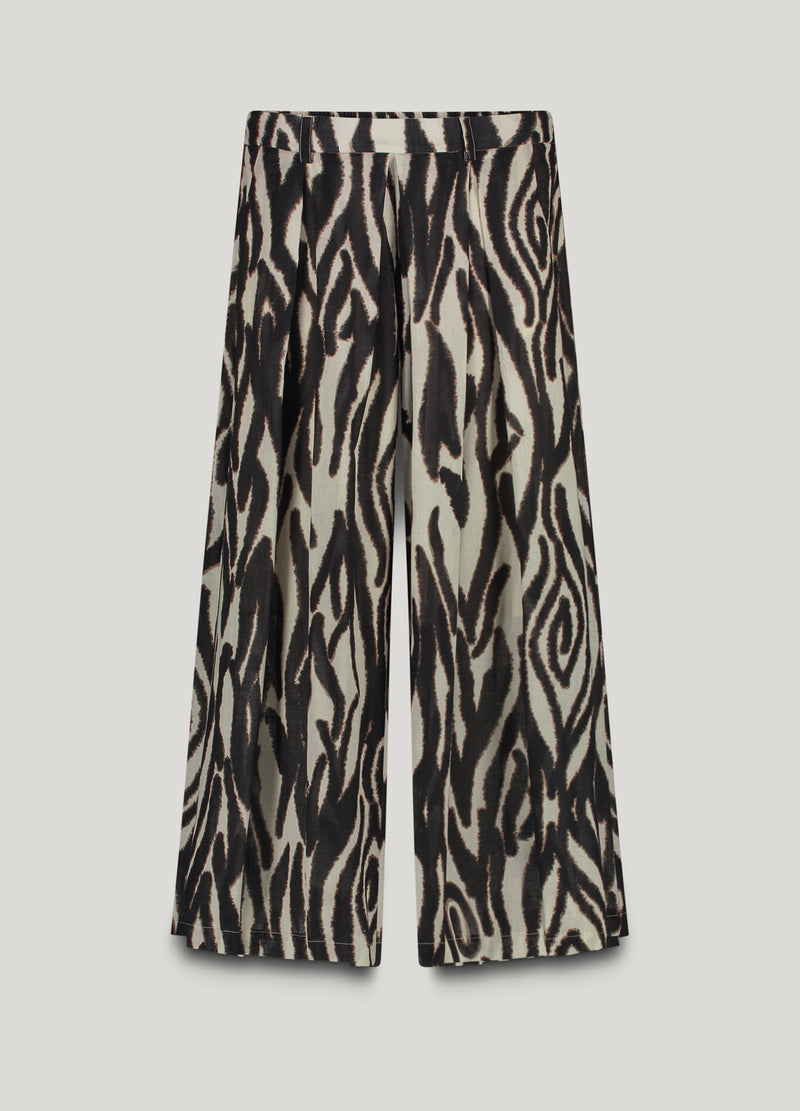 Summum Woman Zebra print trousers