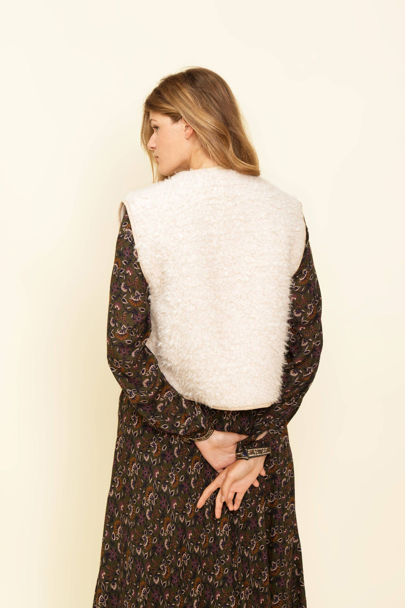 Louizon Bamba Gilet (Ecru)