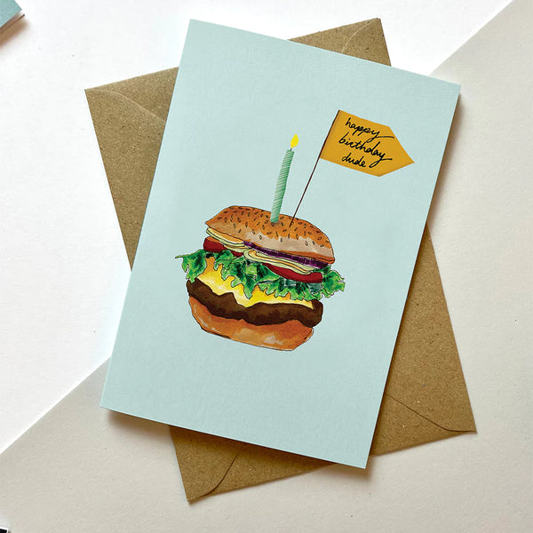 Birthday Card - Birthday Burger