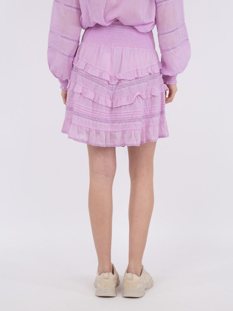 Neo Noir Donna S Voile Skirt (Rose)