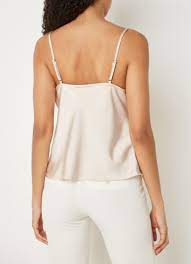 Neo Noir Ratna heavy sateen camisole top (Champagne)