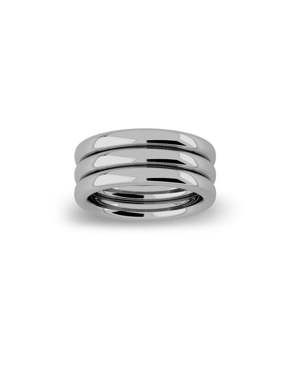 Stainless Steel Monica Ring (steel)