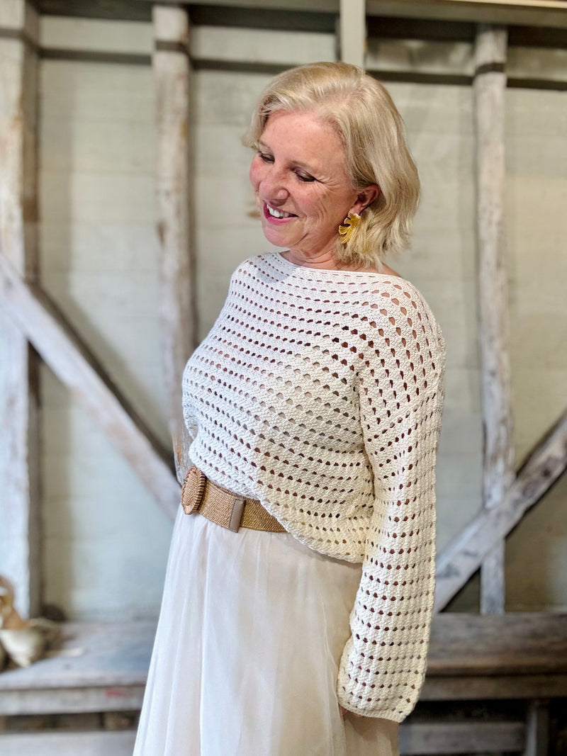 Chloe クロエ 2021SS Crochet Patch Shirt