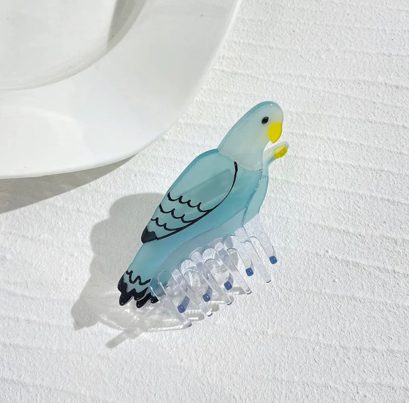 Budgie hair Claw Clip