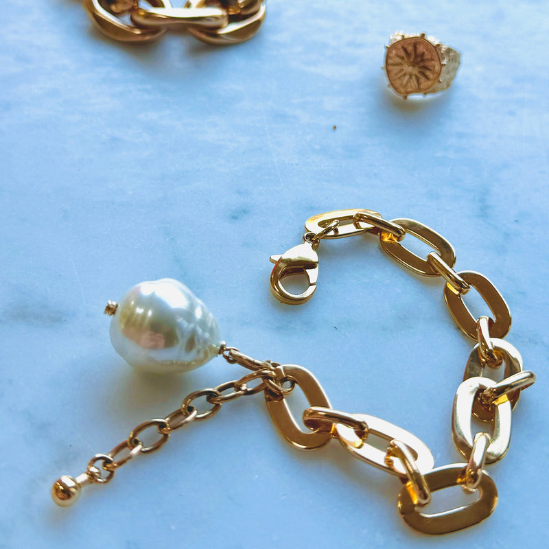 Cheltenham Collection : Pearl Diver Chunky Bracelet