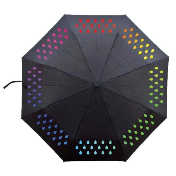Colour changing umbrella