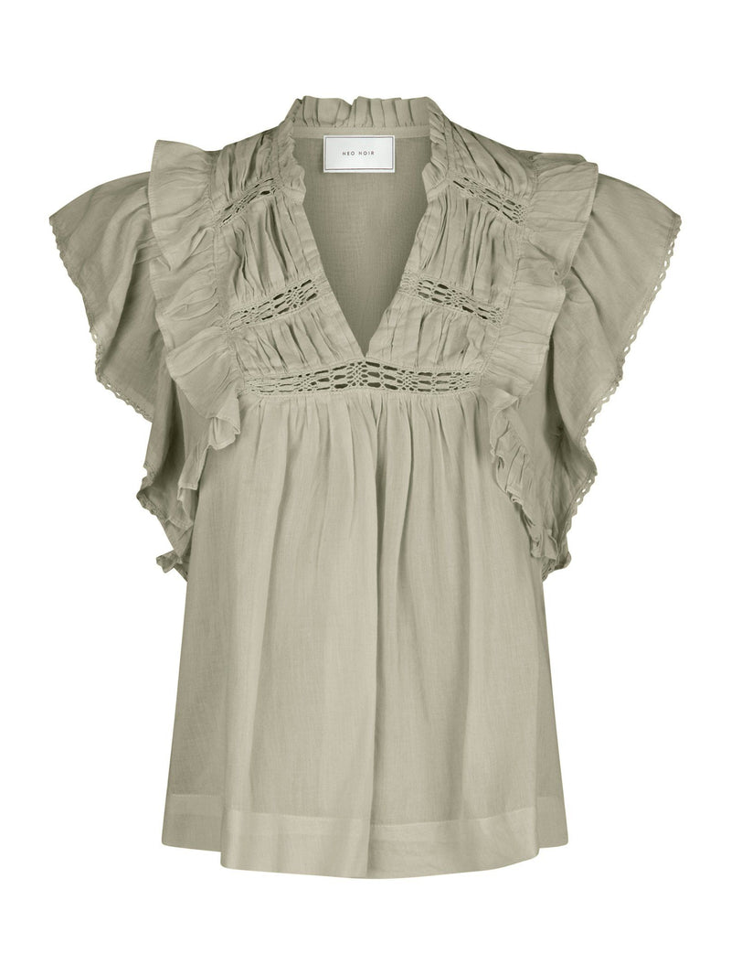 Neo Noir Jayla blouse (smoke green)