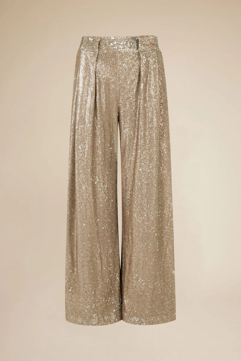 Line of Oslo Mister Sequin Trousers (gold)