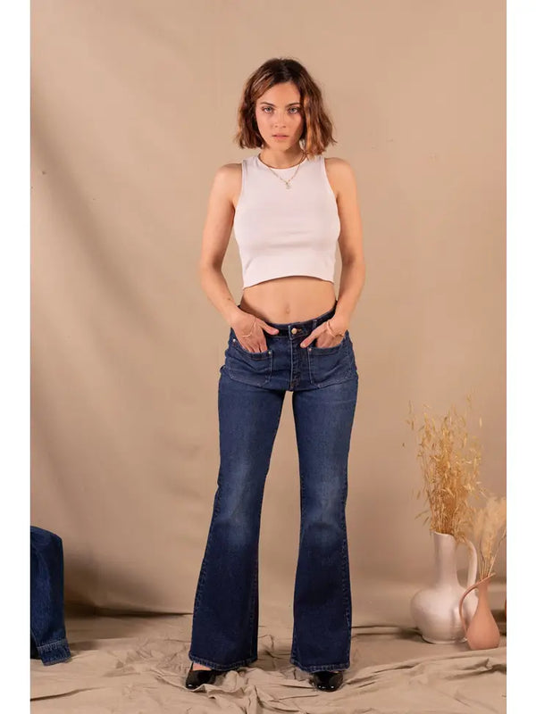 Nagev Bootleg Jeans - Organic Cotton