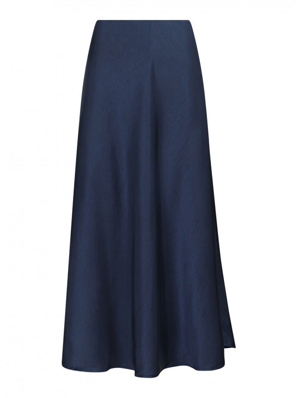Neo Noir Bovary Skirt (Midnight Blue)