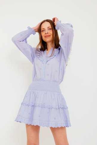 Neo Noir Lando Skirt (Blue)