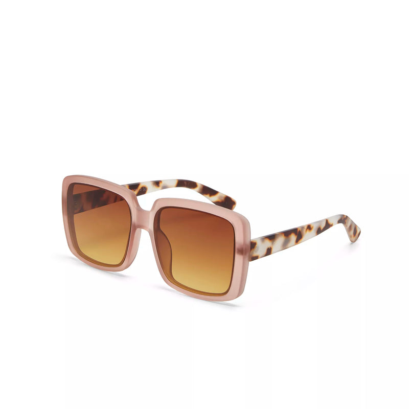 OKKIA Sunglasses Square glasses Pink Tortoise Shell