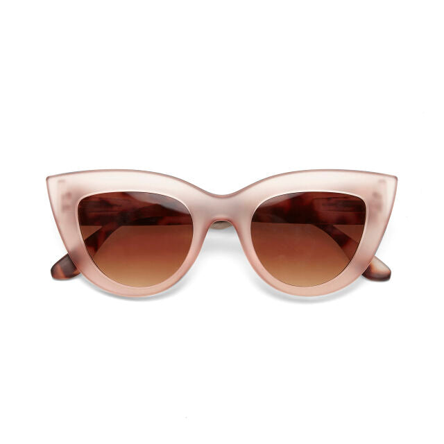 OKKIA Big Cat Eye Sunglasses Pink & Tortoiseshell