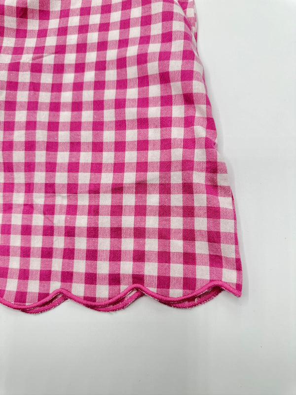 Ellie Shorts (pink gingham)
