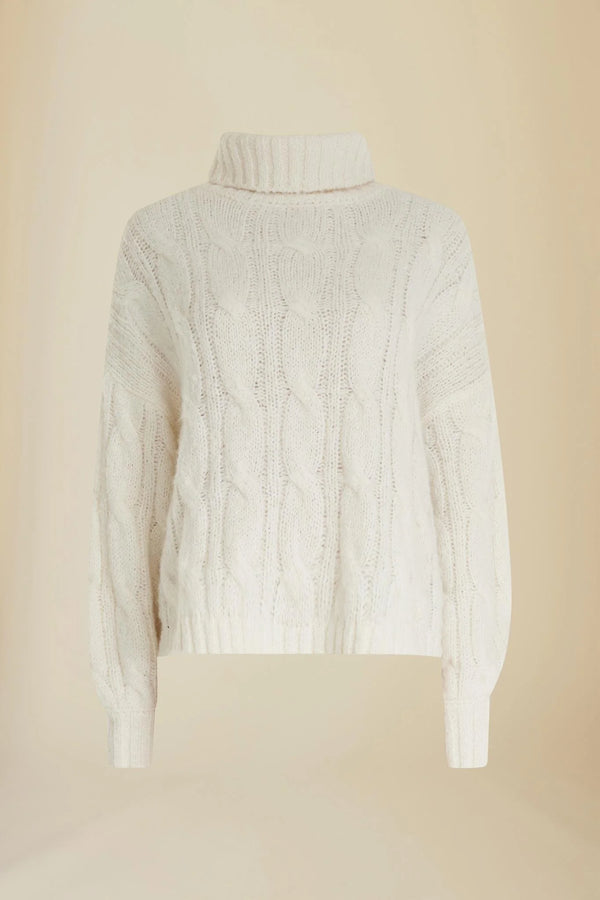 Line of Oslo Rebecka solid knitted sweater