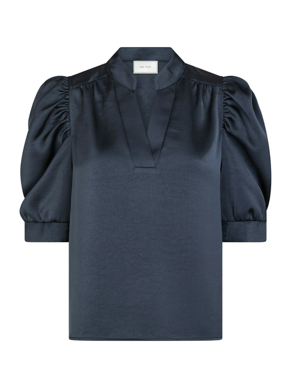 Neo Noir Roella blouse (midnight blue)