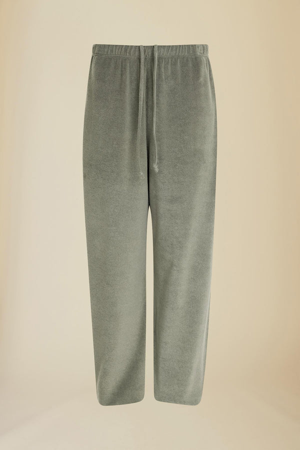 Line of Oslo Terry trousers (green)