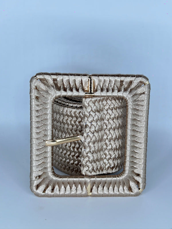 Square metallic belt