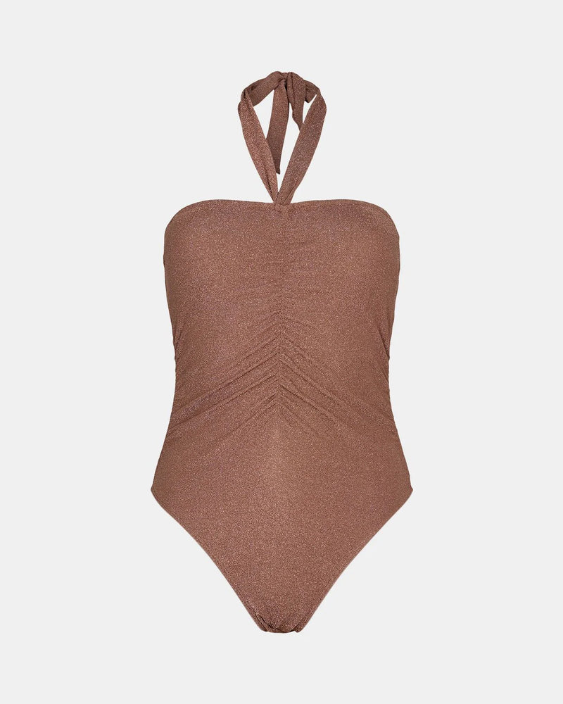 Sofie Schnoor Dark Rose Gold Swimsuit