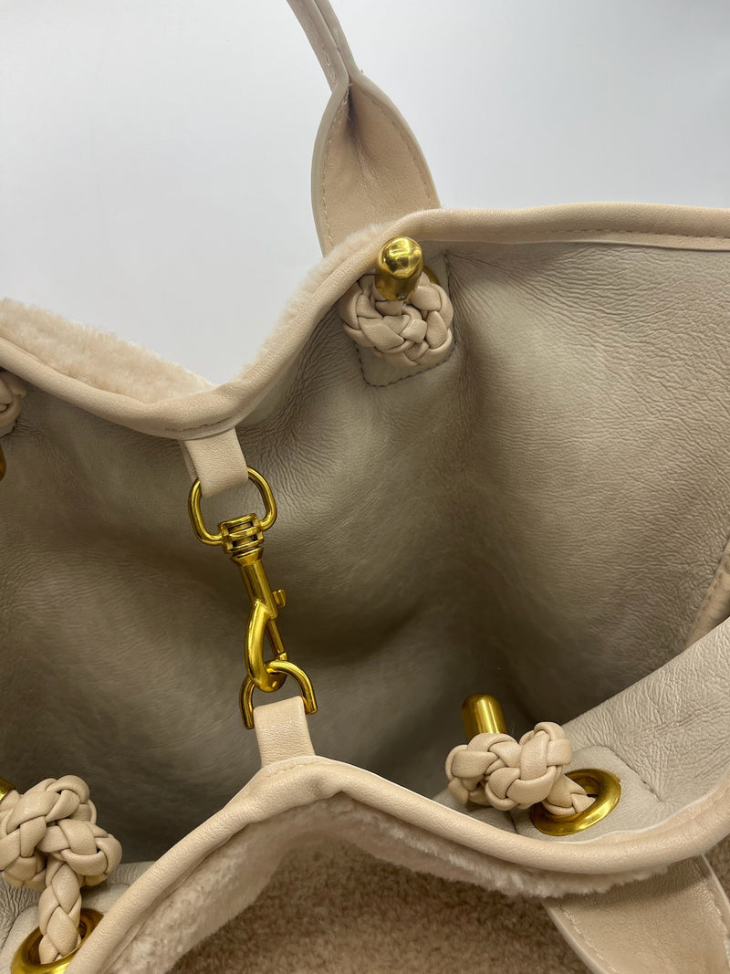 Diana Reversible Tote Bag (cream)