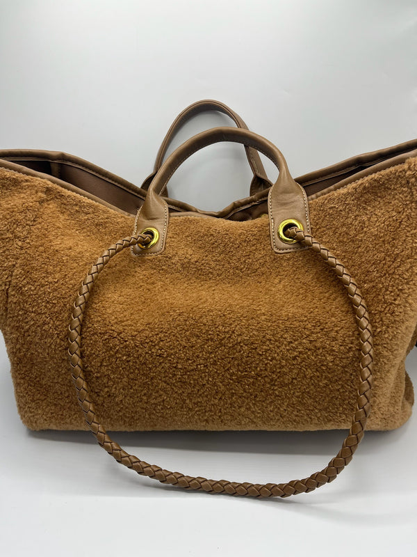 Diana Reversible Tote Bag (tan)