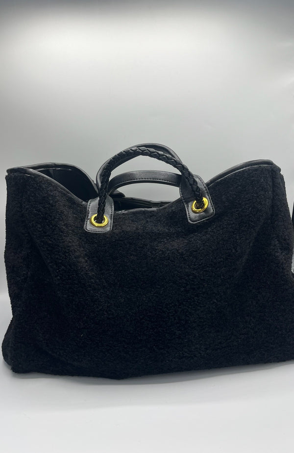 Diana Reversible Tote Bag (black)
