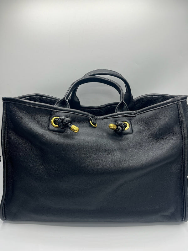 Diana Reversible Tote Bag (black)
